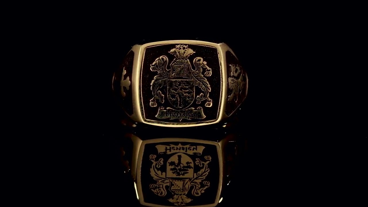 Chevalière personnalisable en OR massif 10-14-18 carats
