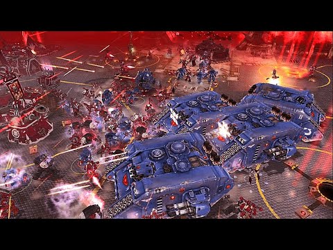 Unification Mod | ULTRA MASSIVE Battle! (Terminators vs Chaos) - Warhammer 40K Dawn of War Soulstorm