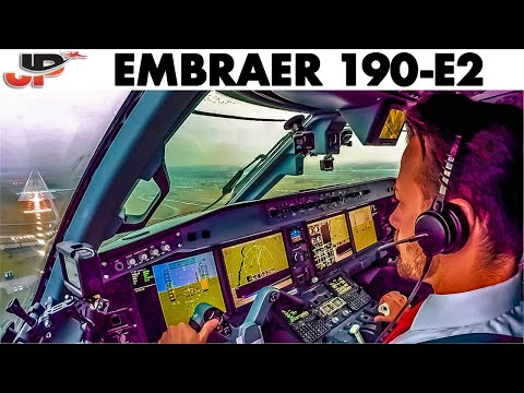 Piloting the Brand New Helvetic EMBRAER 190-E2 | Cockpit Views