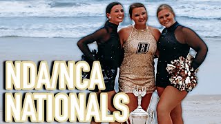 NDA/NCA COLLEGE NATIONALS VLOG 2021 | Daytona during Covid | Bryant Dance Team