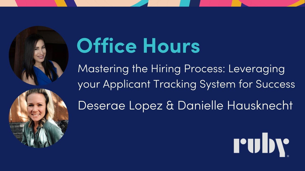 Mastering the Hiring Process: Leveraging Your Applicant Tracking System for Success | VIVAHR + Ruby