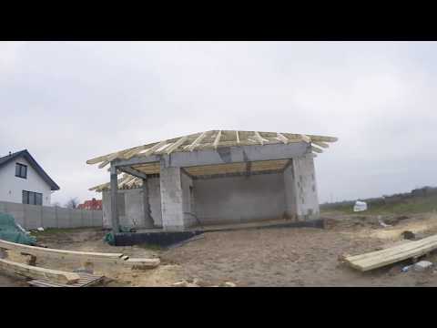 9. Dom MJBB. 23,11,2019 W końcu więźba dachowa .Brak wykonawców powoduje opóźnienia