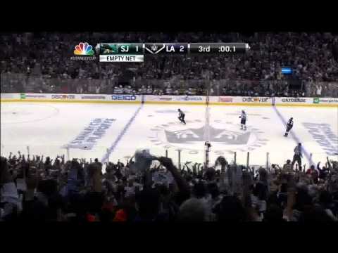 Last 1:40 of 3rd. May 28 2013 San Jose Sharks vs LA Kings NHL Hockey