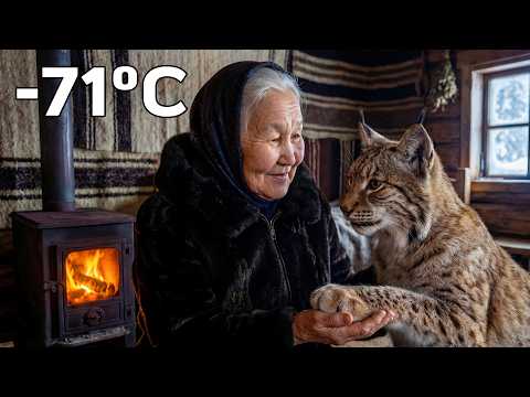 70-årig kvinna räddar frysande lodjur utanför sin dörr ❄️🦊