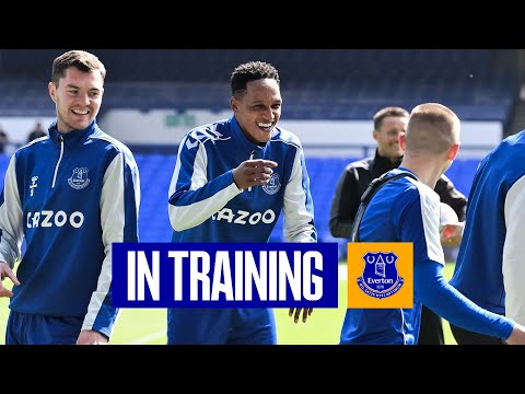TOFFEES TRAIN AT GOODISON AHEAD OF CHELSEA CLASH! | EVERTON IN TRAINING