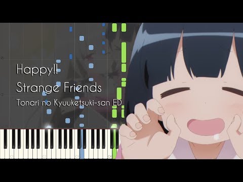 Tonari no Kyuuketsuki-san HAPPY!! Strange Friends Miyu Tomita, Yuu Sasahara, Lynn, Azumi Waki