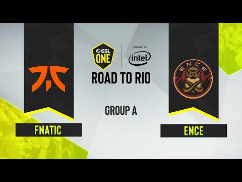 CS:GO - Fnatic vs. ENCE [Dust2] Map 1 - ESL One: Road to Rio - Group A - EU