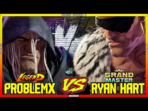 SF6 ProblemX (M.Bison) VS Ryan Hart (Sagat)💥Messatsu💥