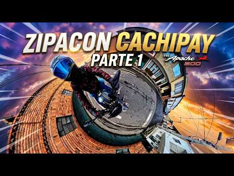 ⚡ ¡ESTO ES ADRENALINA! 🏍️ Zipacón a Cachipay | Apache 200 Sonido Real🔥