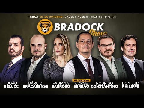 Bradock Show 21/10/25 - Serrão, Constantino, Fabi Barroso, Dárcio, Dom Luiz Philippe e João Belucci