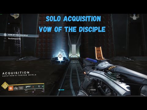 Solo Acquisition - Vow of the Disciple (1st encounter)