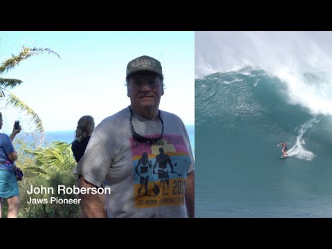 An Interview With John Roberson - The History of Jaws - With one of the first men that surfed it