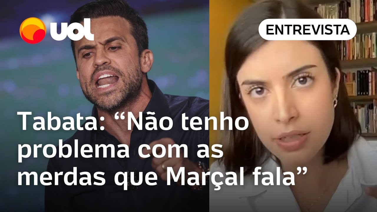Tabata Amaral rebate Pablo Marçal: 'Não tenho problema com as merdas que ele fala todos os dias'