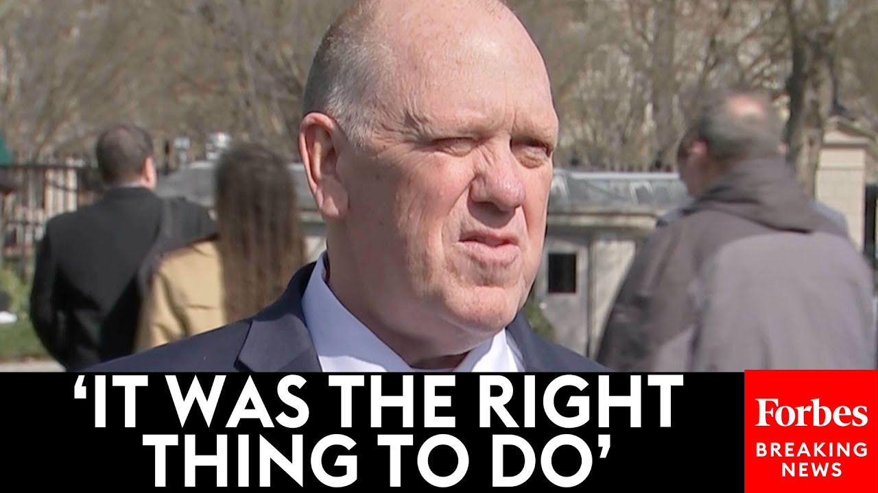 BREAKING NEWS: Tom Homan Defends Deporting Alleged Venezuelan Gang Members Under Alien Enemies Act