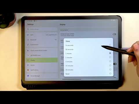 TCL NXTpaper 11 Plus – How to Change Screen Timeout