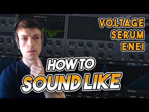 Gritty Wobble DnB Serum Tutorial (Serum, Voltage, Enei)