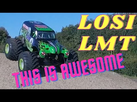 LOSI LMT GRAVE DIGGER RTR -- UNBOXING -- My toughts