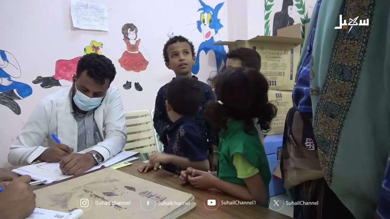 مرض الحصبة خطر معد يكافح بالتطعيم