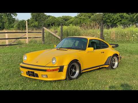 **SOLD on the CCC Buy-It-Now Lot** 1986 Porsche 911 Turbo Coupe 4-Speed Manual