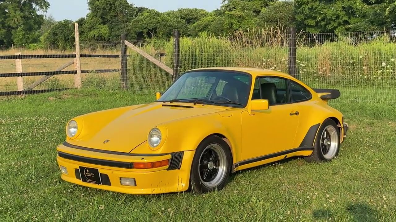 **SOLD on the CCC Buy-It-Now Lot** 1986 Porsche 911 Turbo Coupe 4-Speed Manual