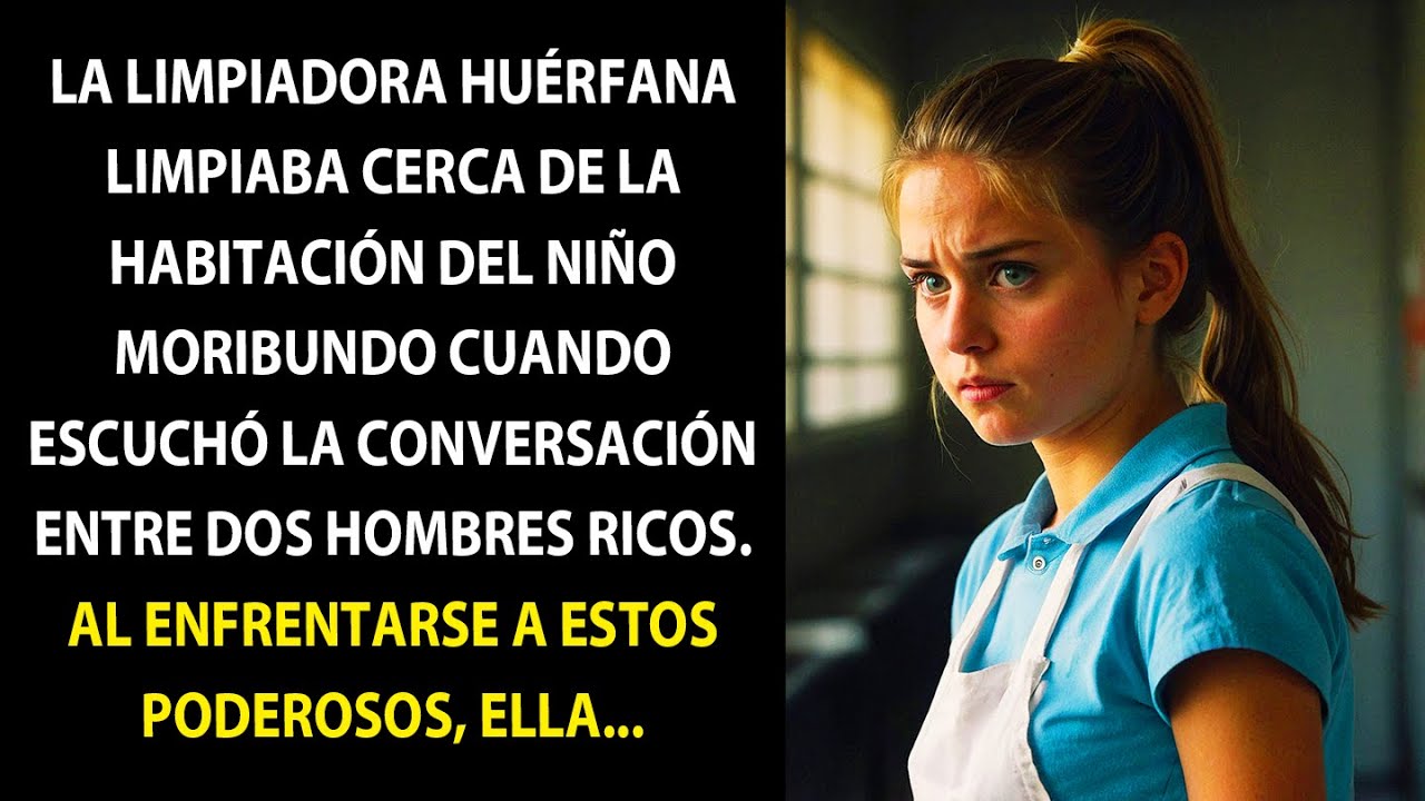 LA LIMPIADORA ESCUCHÓ A DOS HOMBRES DISCUTIENDO CERCA DE LA HABITACIÓN DEL NIÑO MORIBUNDO, Y ELLA...