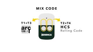 BENINCA dálkový ovladač - čtyřkanálový