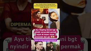 Download lagu Ayu Tingting criticizes Sarwendah for having plastic surgery on her face #ayutingting #sarwendah ... mp3 Download lagu Ayu Tingting criticizes Sarwendah for having plastic surgery on her face #ayutingting #sarwendah ... mp3