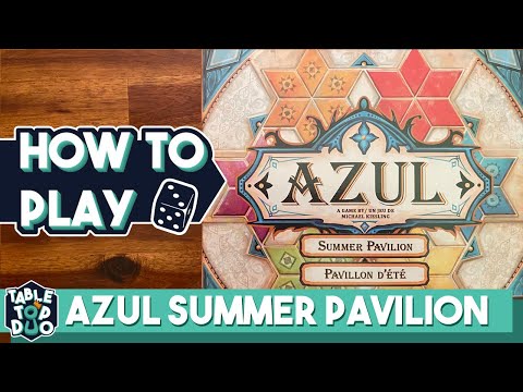 How to play Azul Summer Pavilion in 7 minutes (Azul: Summer Pavilion)
