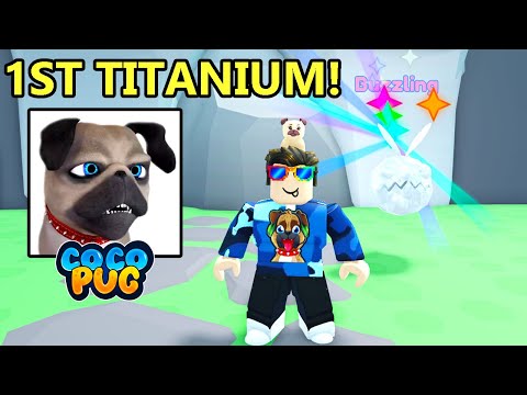 My First Titanium Metallic Pet In Roblox Collect All Pets!