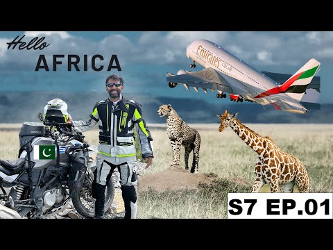 AFRICA IS CALLING - FLYING My Motorcycle from Lahore for Solo African Adventure S7 EP.01
