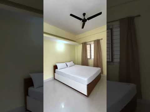Video thumbnail for A303: Fully Furnished 1 BHK Flat for rent in Hennur | Kots Byrathi
