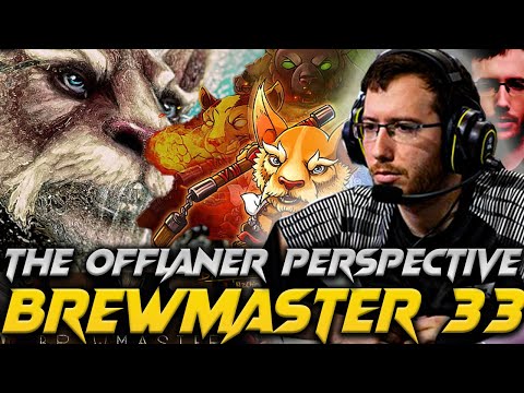 New Patch 7.36C - 33 Brewmaster The Offlane Dota 2 Pro Gameplay #33 #brewmaster