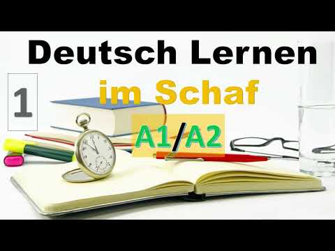 Dialoge /Deutsch lernen im Schlaf & Hören/  N.1 - Niveau A1 Deutsch Intensivkurs