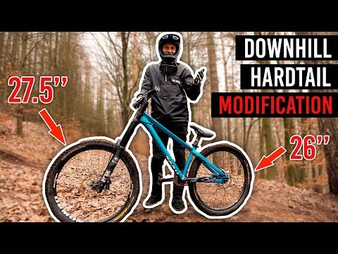Downhill Dirt Jump Hardtail MODIFICATION BIKE!