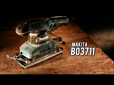 Vibracinis šlifuoklis Makita BO3711 video