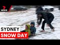 Sydney Shivers Through A Winter Wonderland 7NEWS