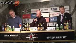 preview picture of video 'Pressekonferenz Starbulls Rosenheim - Fischtown Pinguins'