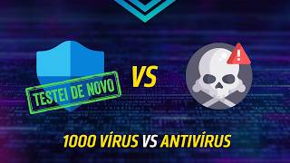 TESTEI O WINDOWS DEFENDER DE NOVO!!! TANKOU OS 1000 VÍRUS?