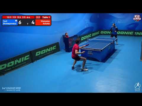 02:30 Yurii Shchepanskyi 3-2 Vladyslav Kaluhin West 5 WIN CUP 10.11.2022 | TABLE TENNIS WINCUP