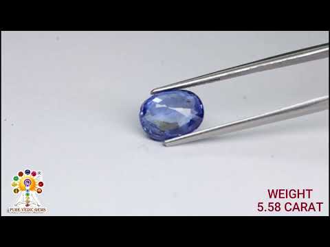 Blue Sapphire 5.58ct. (Super Luxury) video