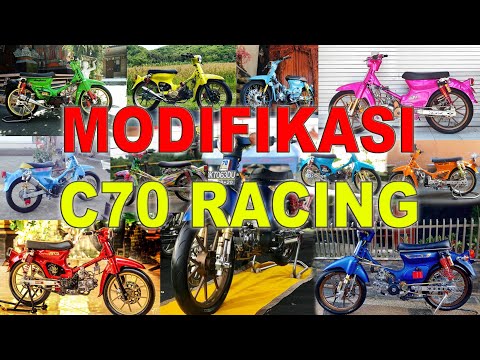 HONDA C70 SPORT MODIFICATION COLLECTION || C70 RACING