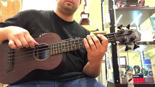 Video thumbnail for Kala Ubass Rumbler - Mahogany - Sound Sample (Turn Up Volume) by Ukulele PuaPua