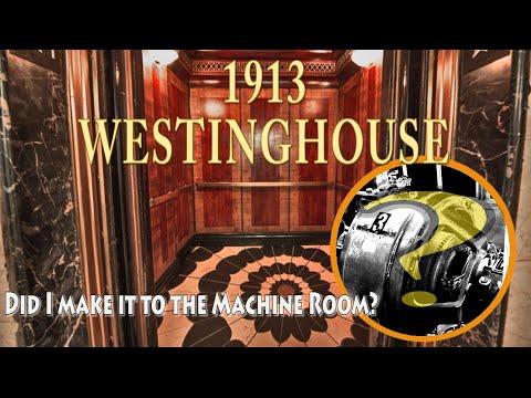 FANTASTIC 1913 WESTINGHOUSE ELEVATOR MOD