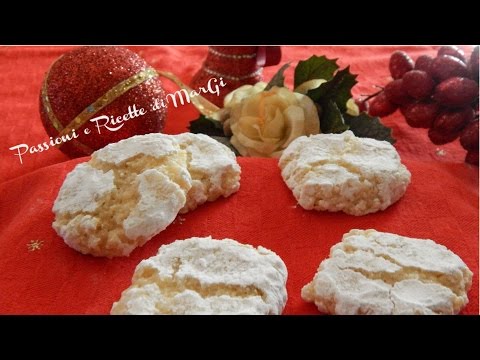 Video ricetta ricciarelli Ricette di MarGi