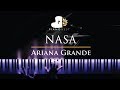 Ariana Grande - NASA - Piano Karaoke / Sing Along Cover with Lyrics