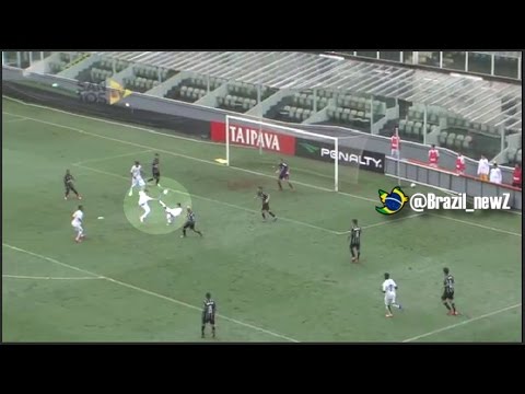 Santos Sub-13 Team Tiki Taka & great bicicleta goal Vs Corinthians