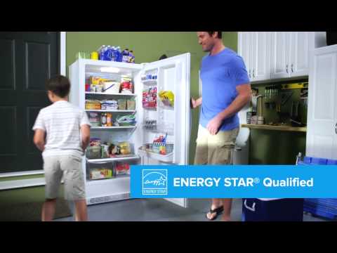 Part of a video titled Amazing 2-in-1 Freezer from Frigidaire - YouTube