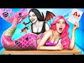 Rich Vampire Vs Broke Mermaid at Vampire School! My New Crush is a Vampire