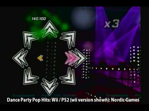 dance party pop hits wii tracklist