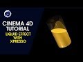 Liquid Effect with XPresso - Cinema 4D Tutorial